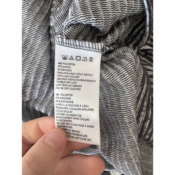 Out From Under Urban Outfitters Amelia Textured Striped Mock Neck Sweater XS - Picture 4 of 4